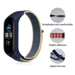 Bracelet pour mi band 5 6 Sangle En Nylon boucle Sport Ceinture De montre pulsera correa Miband