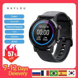 Haylou-Montre connectée Rt LS05S pour homme 1.28 "" étanche sport fitness fréquence cardiaque