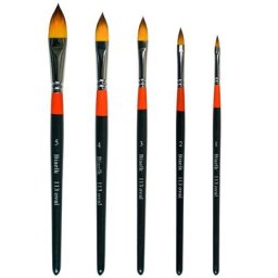 Biaek – brosse avec manche en bois pour peinture aquarelle accessoire d'art de haute qualité 113