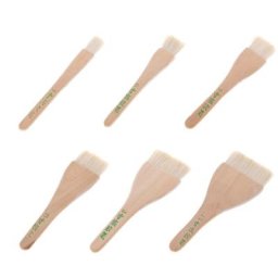 Manche en poils de chèvre fournitures d'art aquarelle acrylique bois peinture à l'huile