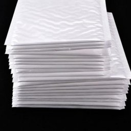 Sacs d'enveloppe à bulles auto-scellants enveloppes rembourrées pour spe doublés blancs moins de