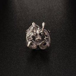 Emmaya – bague réglable en forme de Dragon pour femmes et filles Style Punk élégant décoration de