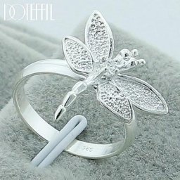 DOTEFFIL – bague libellule en argent Sterling 925 pour femme bijou à la mode en Zircon AAAAA pour