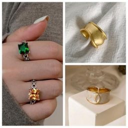 XIYANIKE-Bagues en argent thaïlandais vintage pour femmes et filles manchette ouverte mode de