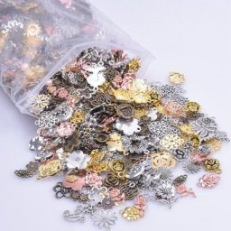 Breloques de fleurs Sakaru pour bijoux pendentif connecteurs colgantes styles mixtes plante