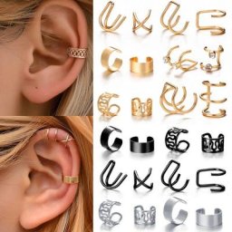 WUKALO – boucles d'oreilles en forme de feuille pour femme accessoire de mode sans Piercing faux