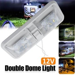 Lampe murale extérieure 48led 12V 3.5W Double face camping-car camping-car auvent porche