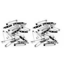 Épingles pour boutonnières, 2,5–3,2 cm, 40 pièces