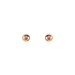 Boucles D'oreilles Puces Or Rose Fidelia
