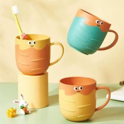 Tasse en plastique de rince-bouche Harvey pour enfants tasse de broCumbria de documents mignon