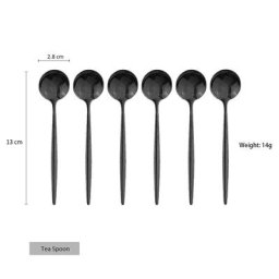 Mini cuillères à mélanger pour le café et le thé en acier inoxydable pour la Sauce le sel le