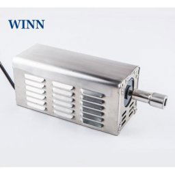Rotateur de Barbecue en Acier Inoxydable de 30W Moteur à Distance de 110kg Rôtissoire Électrique