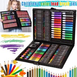 Ensemble d'art pour enfants ensemble de dessin pour enfants stylo document à eau crayon pastel à