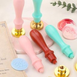Sceau de poêle en laque en plastique timbre d'avertissement cuillère de four impression de