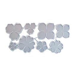 Matrices de découpe en métal de fleur pochoir de bricolage modèle de carte d'album en papier