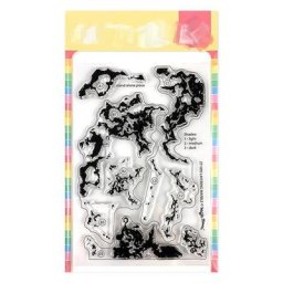 Tampon en Silicone Transparent pour album photo motif marbre superposé sceau pour bricolage