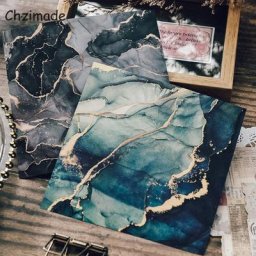 Chzimade-Papier nickel é de fleurs pack de scrapbooking artisanat fait à la main papier