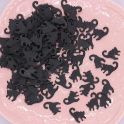 KSCRAFT-Chats Noirs à Paillettes pour Halloween Carte Shaker Scrapbooking Collection de Documents