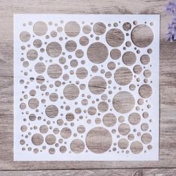 Cailloux de peinture à bulles à pois pour scrapbooking album d'estampage gaufrage décoratif