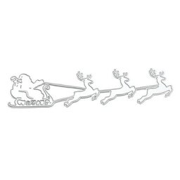 Matrices de découpe en métal joyeux noël pochoirs Scrapbooking gaufrage artisanat DIY R7RC