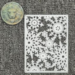 Noël Snow Cube Metal Cutting Dies Scrapbooking Paper Card Gaufrage Artisanat décoratif Die Cut
