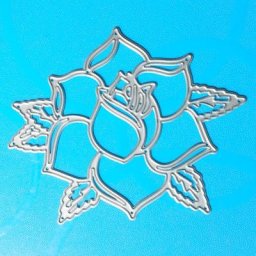 YINISE-Matrices de découpe en métal fleur pour pochoirs de scrapbooking décoration de cartes