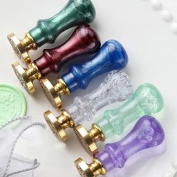 Poignée de scellage Antique pour peinture au feu tampon en résine époxy pour Invitations de