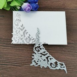 Matrices de découpe en métal pour cadre de fleurs pochoirs pour bricolage scrapbooking décoratif