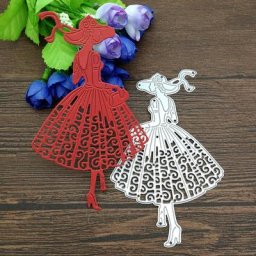 Pochoirs de matrices de découpe en métal pour femmes scrapbooking bricolage photo 40% cartes