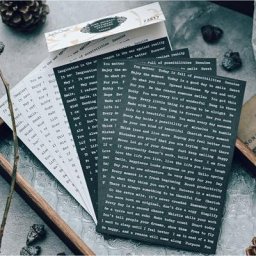 KSCRAFT-Autocollants DIY pour Scrapbooking 8 feuilles petits stickers pour projets de bricolage