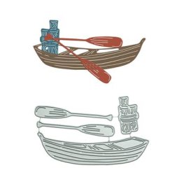 Matrices de découpe en métal pour Scrapbooking motif de bateau en bois poinçon artisanal en