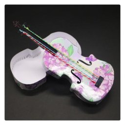 Matrices de découpe en métal pour guitare Scrapbook pochoirs de musique bricolage de cartes