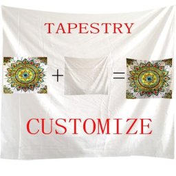 XIANYUNHE – grande tapisserie murale imprimée personnalisée style Hippie bohème décoration