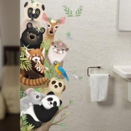 Brop – autocollants muraux d'animaux Koala dessinés à la main sparadrap de bienvenue décoration de