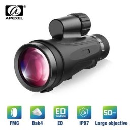 APEXEL-Télescope monoculaire à très faible dispersion prisme BAK4 étanche IPX7 rempli d'azote