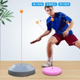 Entraîneur de tennis de table portable pour enfants et adultes machine d'entraînement élasticité