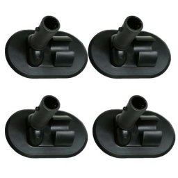 Base de tente rotative à 180 degrés pour bateau gonflable Speedboat pare-soleil en PVC support