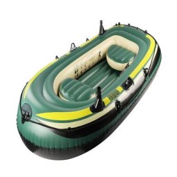 Ensemble de canoë kayak à air pliable bateau Iatable étanche longue durée anti-soleil pêche