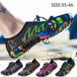 Chaussures d'eau pieds nus pour hommes et femmes cinq doigts chaussures d'eau d'été baskets de