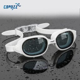 COPOZZ lunettes de natation myopie 0-1.5 à-7 hommes femmes Anti-buée protection UV étanche lunettes