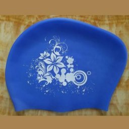 Bonnet de bain en Silicone pour femmes imperméable Protection des cheveux longs haute élasticité