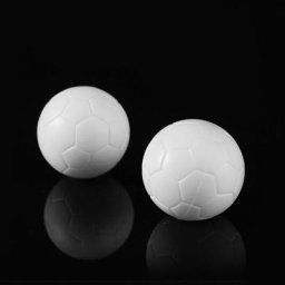 Ballons de rechange pour baby-foot 2 pièces pour Table Mini blanc officiel en résine décor