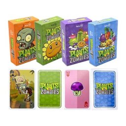 Carte à jouer plantes vs Zombies jeu de maternité guerre dans le jardin personnages imprimés de