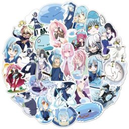 Anime 50 pièces quand je me suis réincarné. Autocollants Itwas slime Rimuru Tempest Benimaru