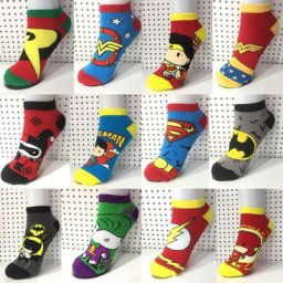 DC Anime Figure Chaussettes pour adultes Batman Smile Man The Joker Harley Quinn The Flash