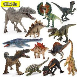 Modèle de figurine d'action Dilophosaurus en PVC pour enfants jouets de simulation de dinosaure