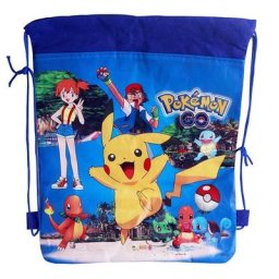 Sac de rangement Pokémon Anime pour enfants Kawaii Pikachu Bulbasaur SLaura Torle Eevee
