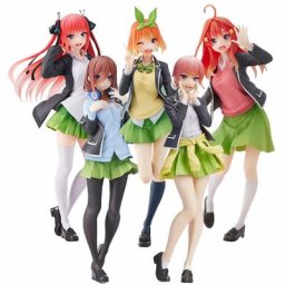Figurine de Dessin Animé en PVC Uniforme SвVital de 20cm Poupées Modèles Ichika N37ata ku Yotsuba