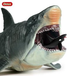 Oenux – figurine préhistorique de Megalodon hélicoptère océan sauvage animaux de la vie marine
