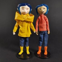 Figurines d'action Coraline & the Secret Door cadeaux pour enfants